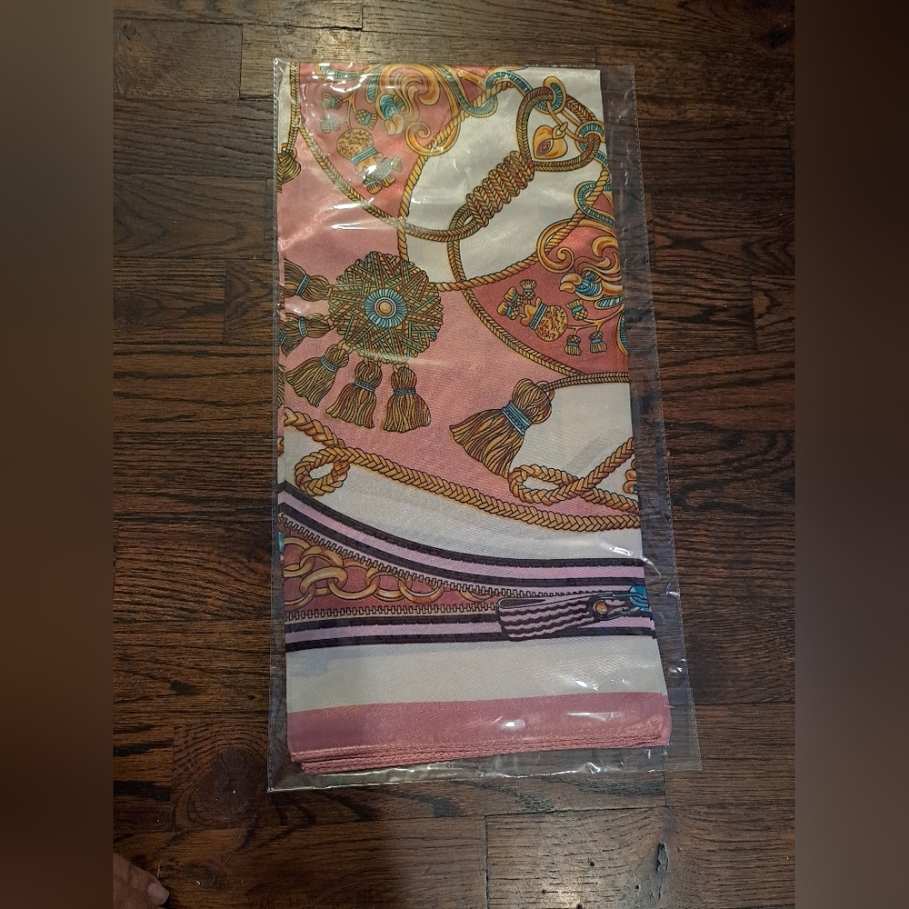 Women's, Scarves, New In Pack *NIP*, Color Pink, Gold